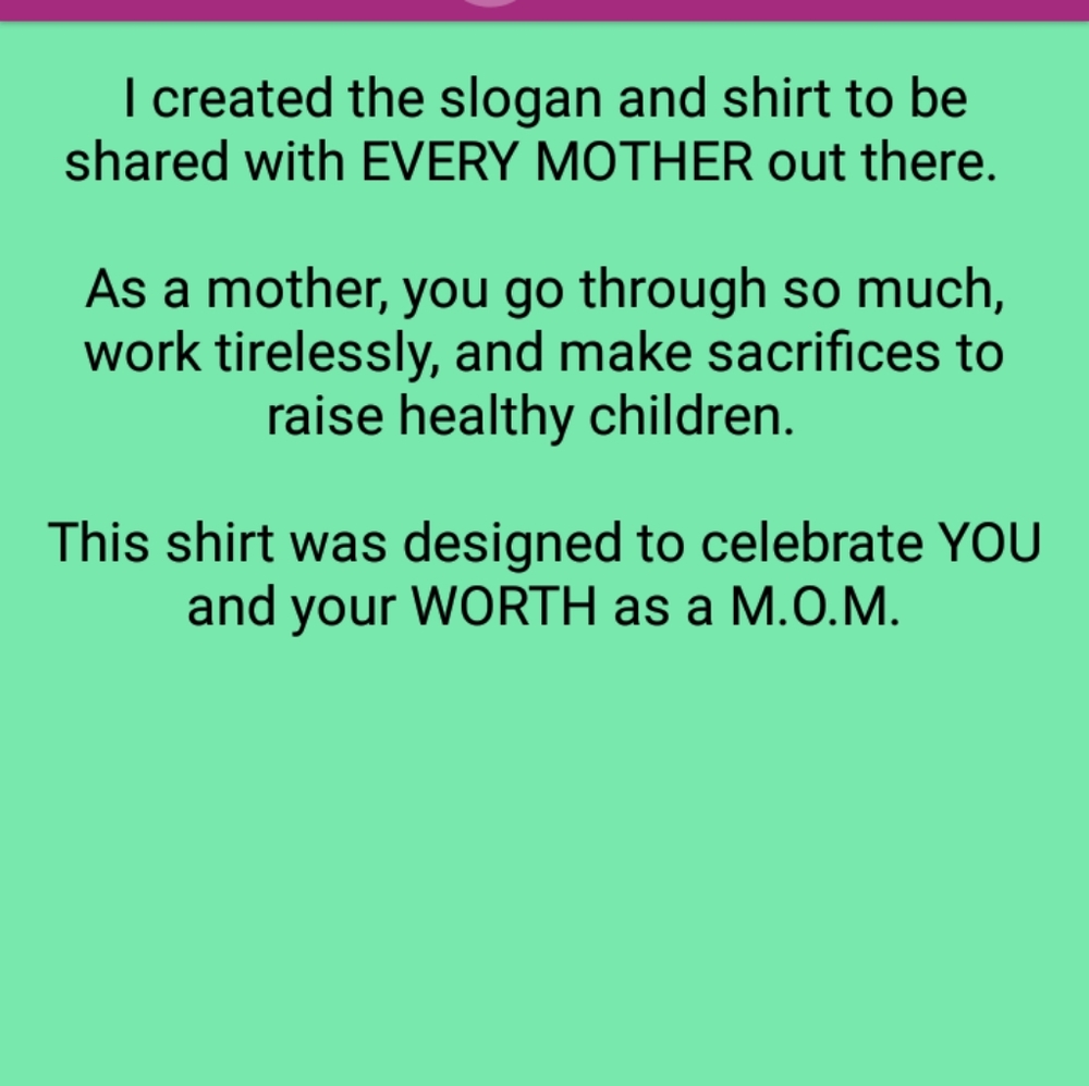 MOM - Maker Of Miracles Shirt - Picture 8 of 8